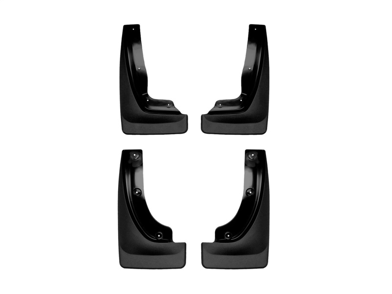 Jeep Grand Cherokee L Mudflaps - WeatherTech - No-Drill DigitalFit - Black - `21-`27 Jeep Grand Cherokee L Mudflaps - WeatherTech - No-Drill DigitalFit - Black - `21-`27