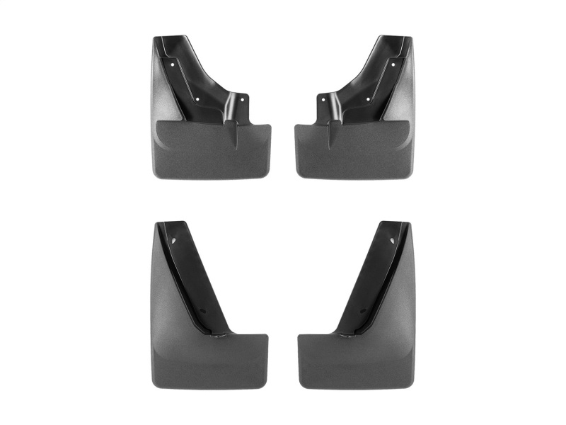 Cadillac Escalade ESV Mud Flaps - WeatherTech - No Drill DigitalFit - Black - `21-`24