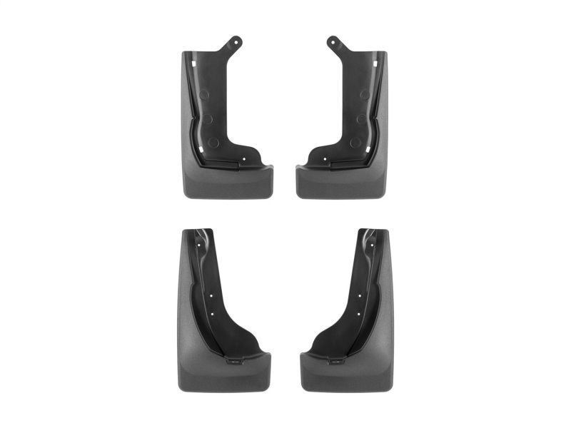 Honda Pilot Mud Flaps - Front + Rear - WeatherTech - No-Drill DigitalFit - Black - `23-`25