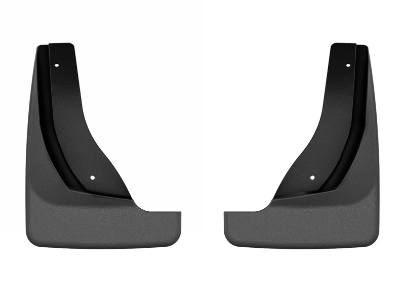 Chevrolet Trax MudFlaps - Front - WeatherTech - No-Drill DigitalFit - Black - `24-`25