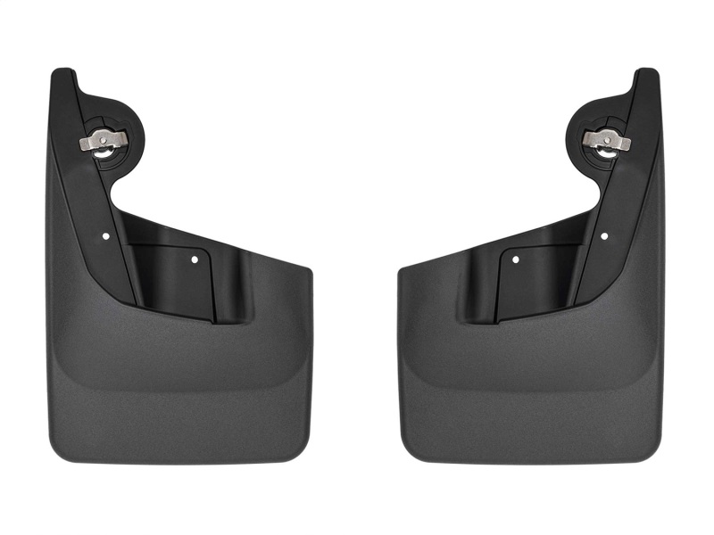 Chevrolet Colorado Mudflaps - Front - WeatherTech - No Drill, DigitalFit - Black - `23-`24