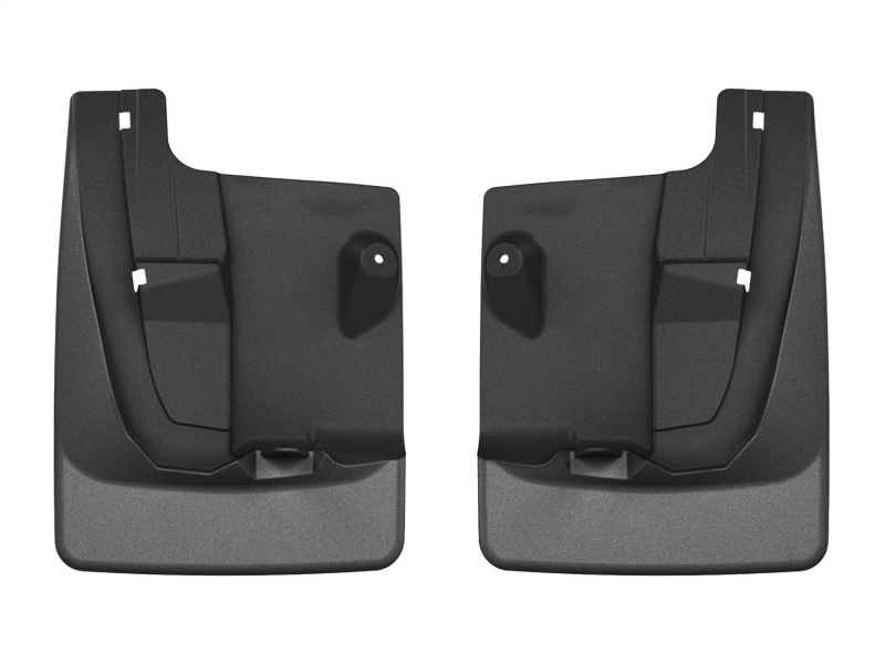 BMW X5 Mudflaps - Front - WeatherTech - No-Drill DigitalFit - Black - `24-`26