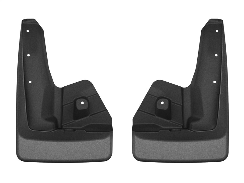 BMW X3 Mud Flaps - Front - WeatherTech - No-Drill DigitalFit - Black - `25-`26
