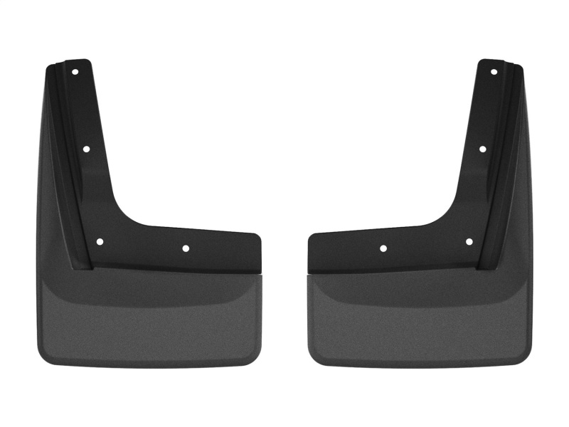 Acura MDX Mud Flap - Front - WeatherTech - No-Drill DigitalFit - Black - `25-`26