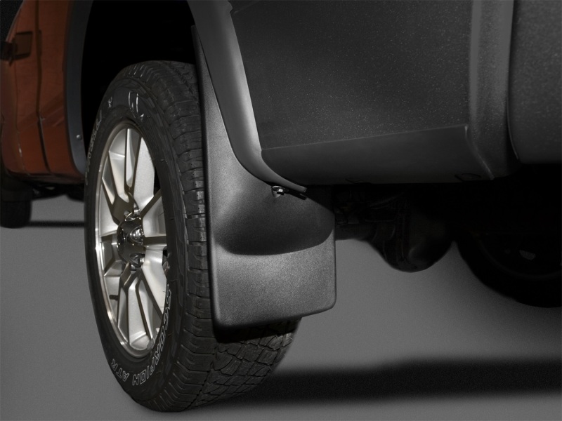 Ford F-150 Mud Flaps - WeatherTech - No-Drill DigitalFit - Black - `04-`13