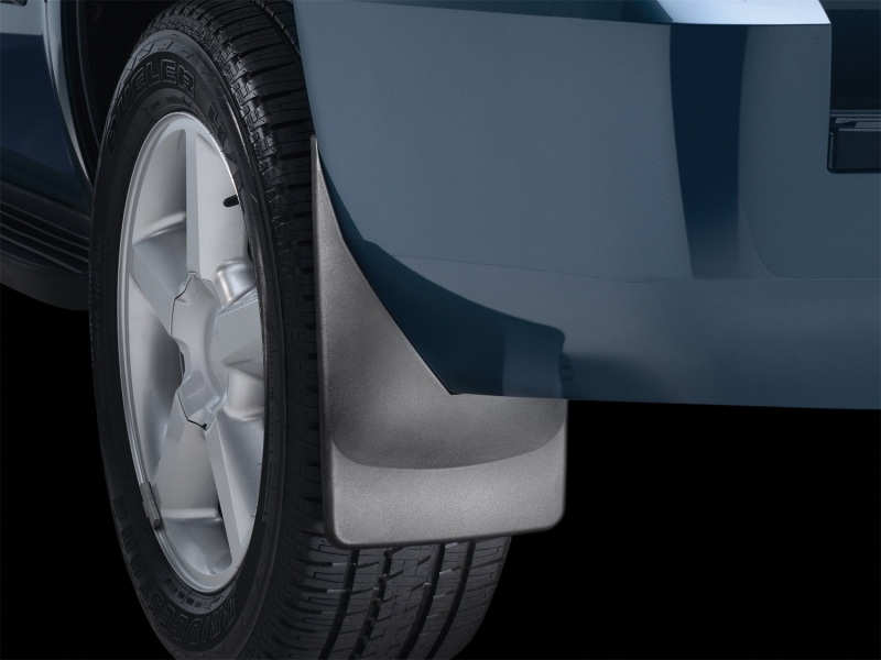 Chevrolet Tahoe Mud Flaps - WeatherTech - No-Drill DigitalFit - Black - `07-`13