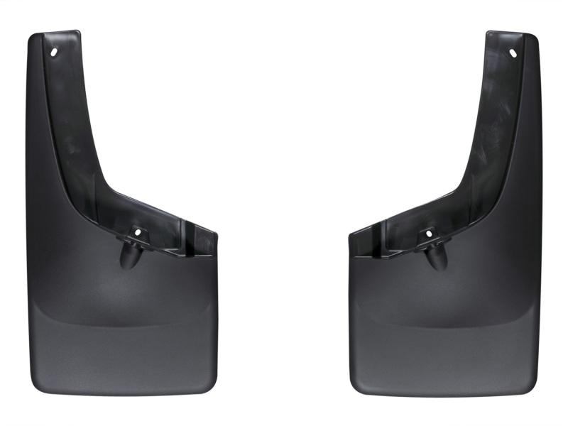 Chevrolet Colorado Mudflaps - WeatherTech - No-Drill DigitalFit - Black - `04-`12