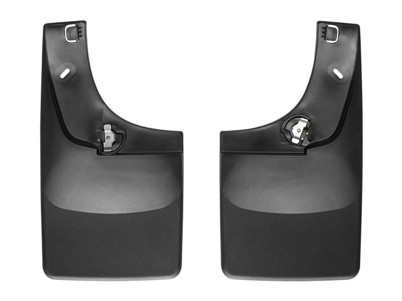 GMC Sierra Denali Mud Flaps - WeatherTech - No-Drill DigitalFit - Black - `14-`27