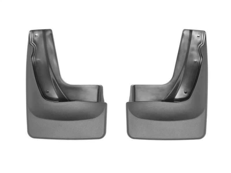 Ford Edge Mudflaps - WeatherTech - No-Drill DigitalFit - Black - `16-`27