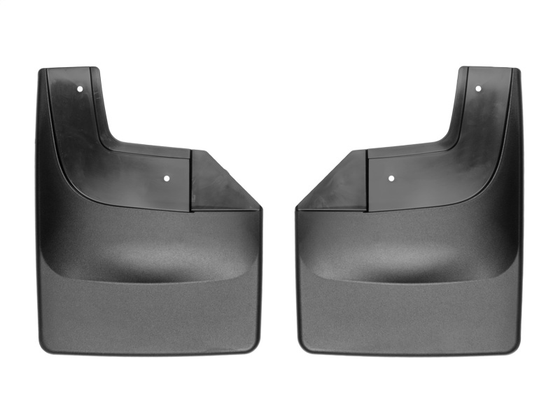 Ford Raptor Mud Flaps - WeatherTech - No-Drill DigitalFit - Black - `17-`27