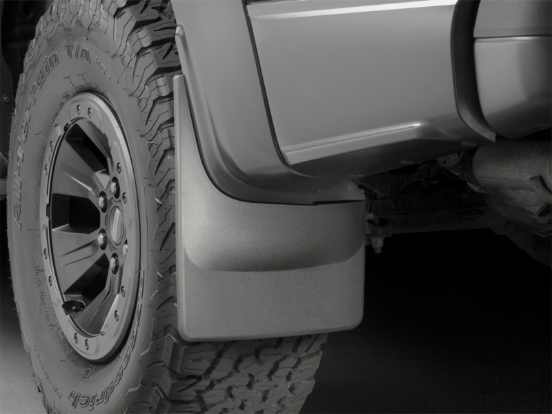 Ford Raptor Mud Flaps - WeatherTech - No-Drill DigitalFit - Black - `17-`27