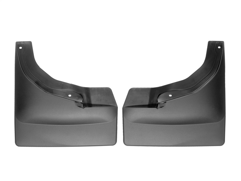 Chevrolet Silverado 3500 Mud Flaps - WeatherTech - No-Drill DigitalFit - Black - `15-`27