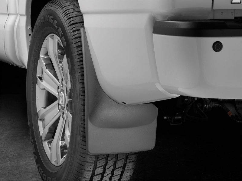 Nissan Titan Mud Flaps - WeatherTech - No-Drill DigitalFit - Black - `17-`27