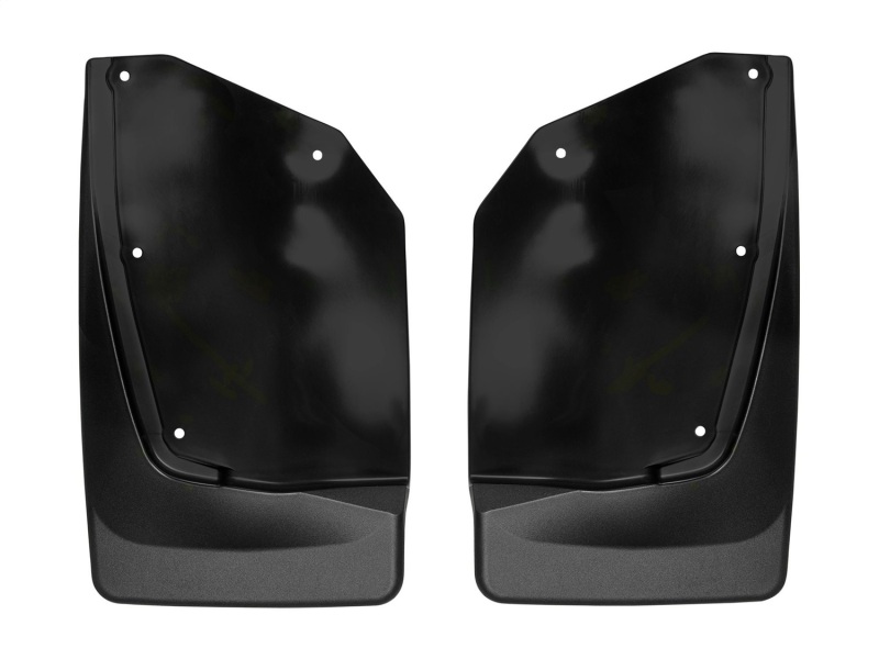 Chevrolet Traverse Mud Flaps - WeatherTech - No-Drill DigitalFit - Black - `18-`27