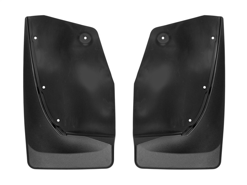Buick Enclave Mud Flaps - WeatherTech - No-Drill DigitalFit - Black - `18-`27