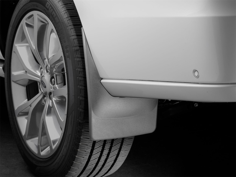 Ford Expedition Max Mud Flap - WeatherTech - No-Drill DigitalFit - Black - `18-`27