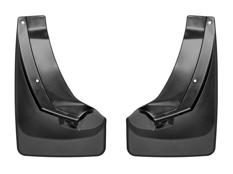 Honda Pilot Mud Flaps - Rear - WeatherTech - No Drill DigitalFit - Black - `19-`27