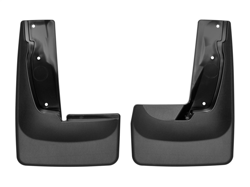 Ford Edge Mud Flaps - WeatherTech - No-Drill DigitalFit - Black - `19-`27