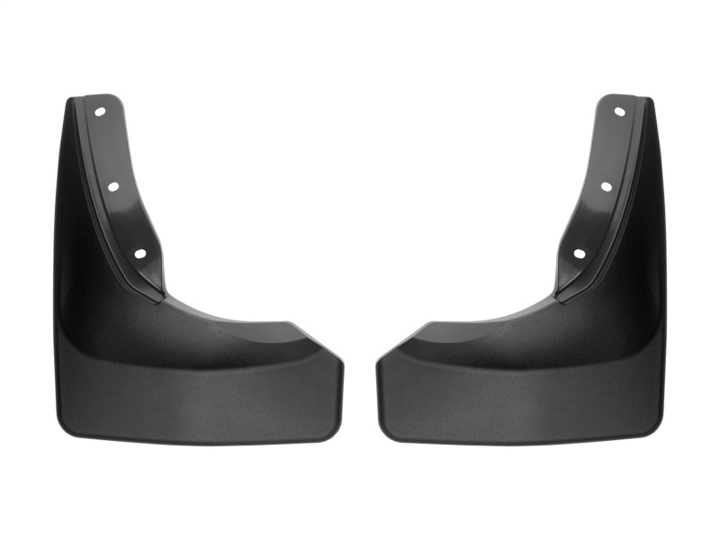 Ford Explorer Mud Flaps - Rear - WeatherTech - No-Drill DigitalFit - Black - `20-`27