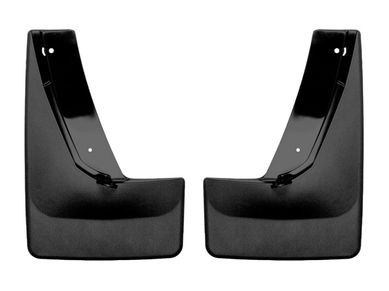 Chevrolet Suburban Mud Flaps - Rear - WeatherTech - No-Drill DigitalFit - Black - `21-`27