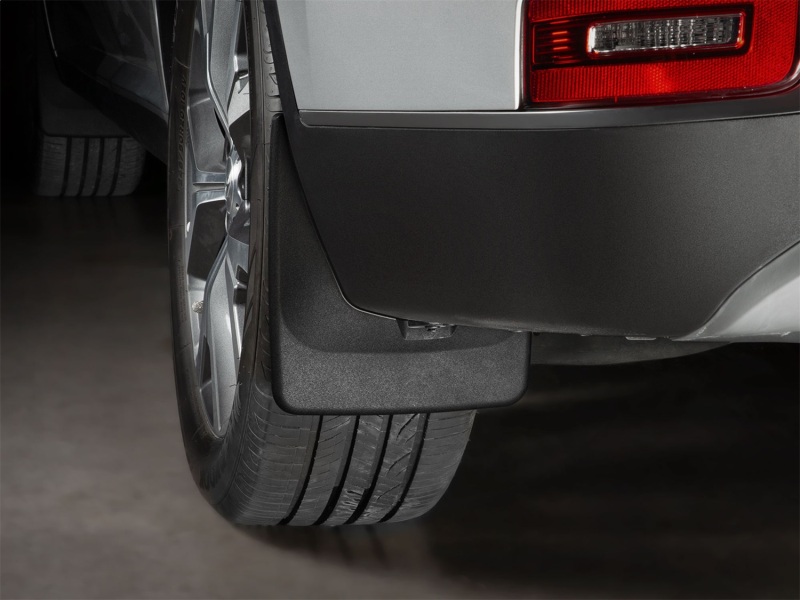 Hyundai Palisade Mud Flaps - WeatherTech - No-Drill DigitalFit - Black - `20-`27