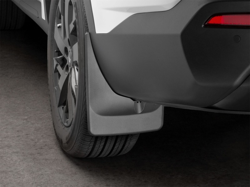 Kia Sorento Mud Flaps - WeatherTech - No-Drill DigitalFit - Black - `21-`27