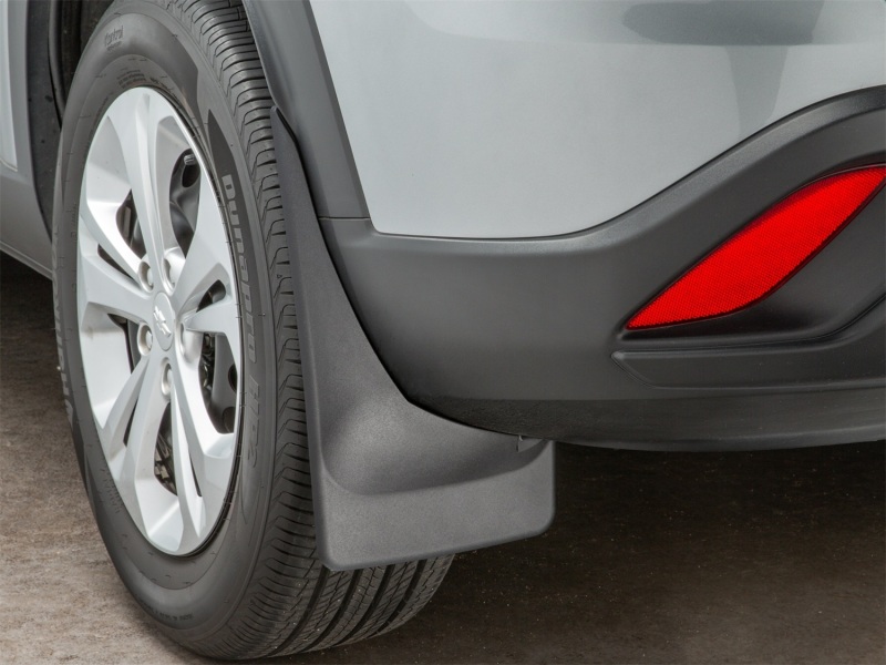 Chevrolet Trax Mud Flaps - Rear - WeatherTech - No-Drill DigitalFit - Black - `24-`25