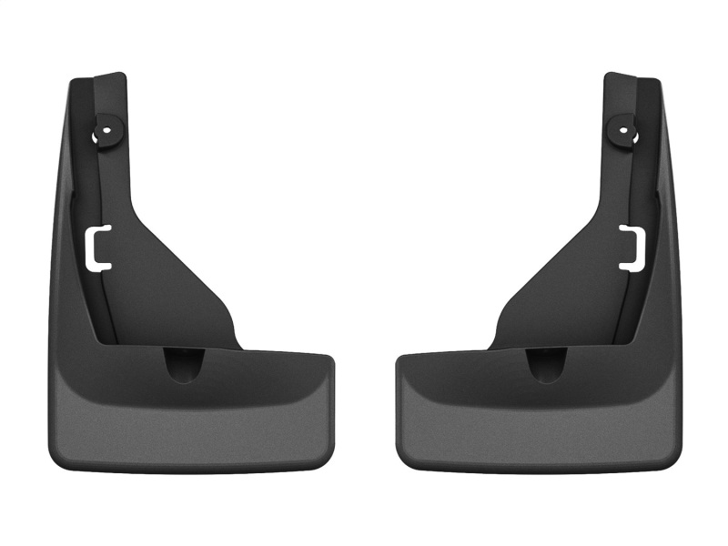 Toyota Grand Highlander Mud Flaps - Rear - WeatherTech - No-Drill DigitalFit - Black - 2024+