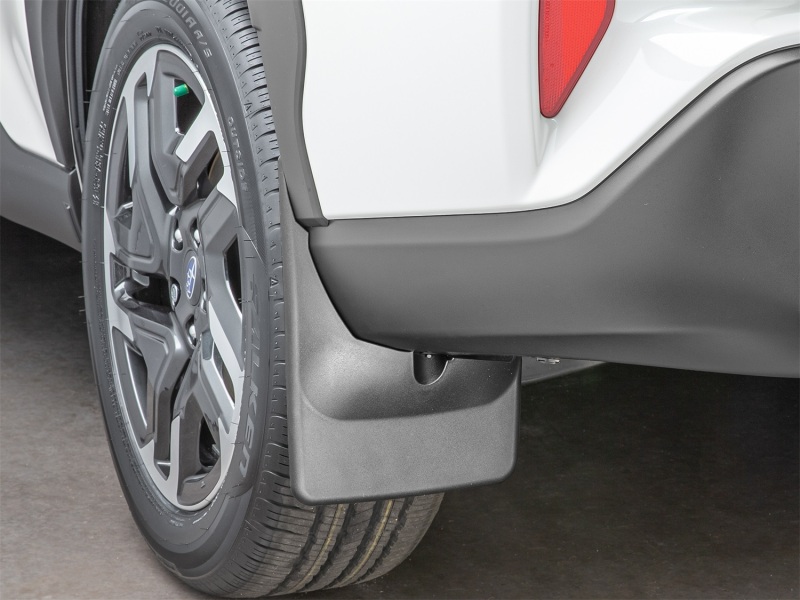 Subaru Forester Mud Flaps - WeatherTech - No-Drill DigitalFit - Black - `25-`27