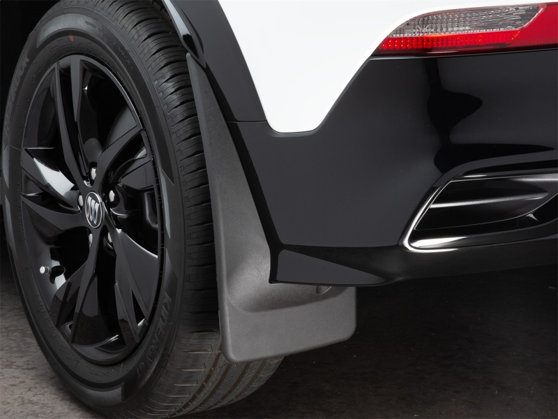 Buick Encore GX Mud Flaps - Rear - WeatherTech - No-Drill DigitalFit - Black - `24-`26