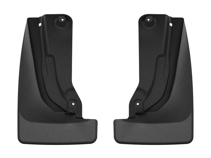 BMW X5 Mudflaps - Rear - WeatherTech - No-Drill DigitalFit - Black - `24-`26