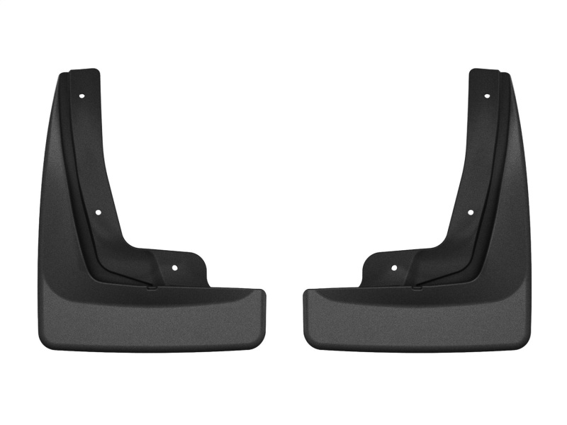 BMW X3 Mud Flap - Rear - WeatherTech - No-Drill DigitalFit® - Black - `25-`26