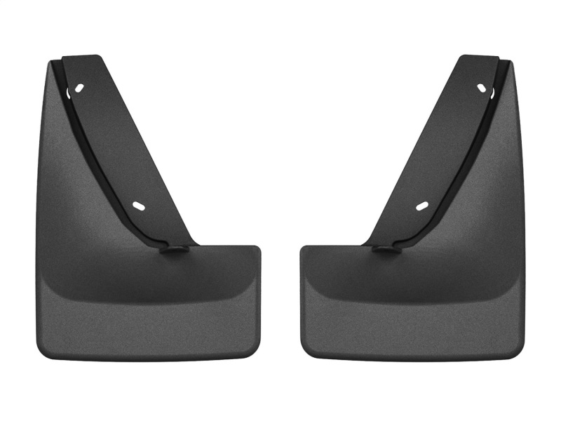 Cadillac Escalade Mud Flaps - Rear - WeatherTech - No-Drill DigitalFit - Black - `25-`26