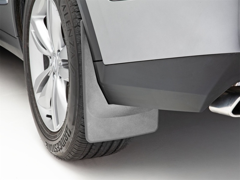 Acura MDX Mud Flaps - Rear - WeatherTech - No-Drill DigitalFit - Black - `25-`26