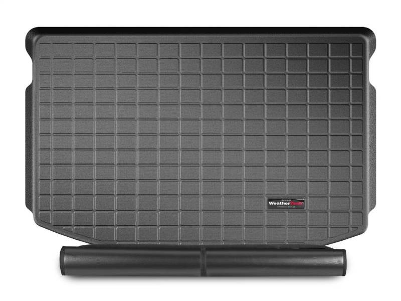 Nissan Rogue Hybrid Cargo Liner w/ Bumper Protector - Behind 2nd Row Seating - WeatherTech - Black - `17-`27