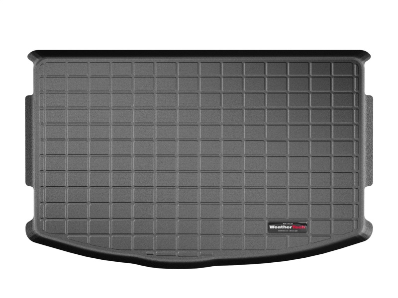 Kia Rio Cargo Liner - Behind 2nd Row Seating - WeatherTech - Raised Lip, Textured Finish - Black - `18-`27