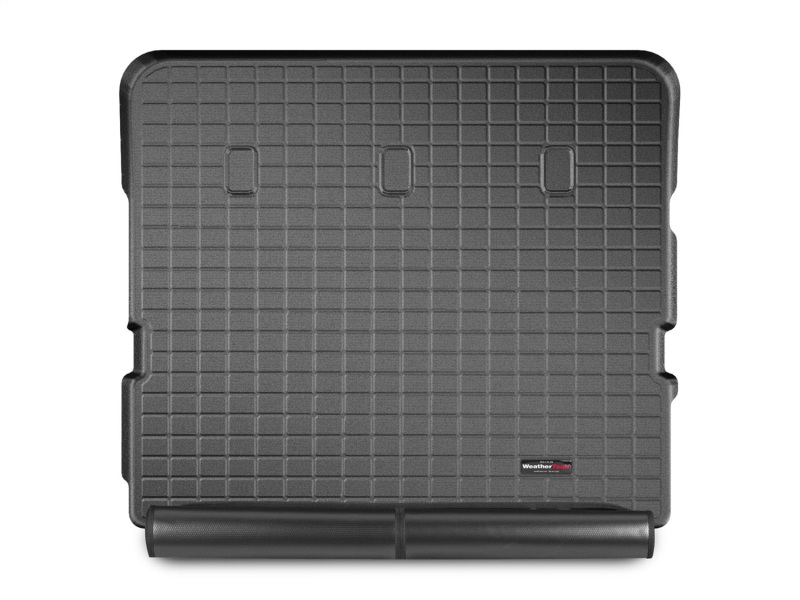Ford Expedition Cargo Liner with Bumper Protector - Behind 2nd Row Seating - WeatherTech - Raised Lip - Black - `18-`27