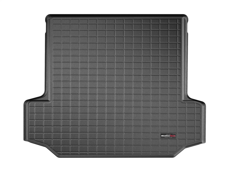 BMW 6 Series Cargo Liner - Behind 2nd Row Seating - WeatherTech - Raised Lip - Black - `18-`27