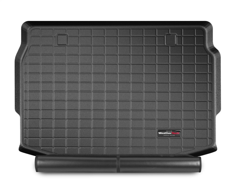 Hyundai Veloster Cargo Liner w/Bumper Protector - Behind 2nd Row Seating - WeatherTech - Black - `19-`27