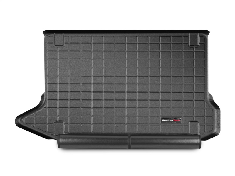 Hyundai Kona Cargo Liner - Rear - WeatherTech - w/Bumper Protector - Black - `18-`27