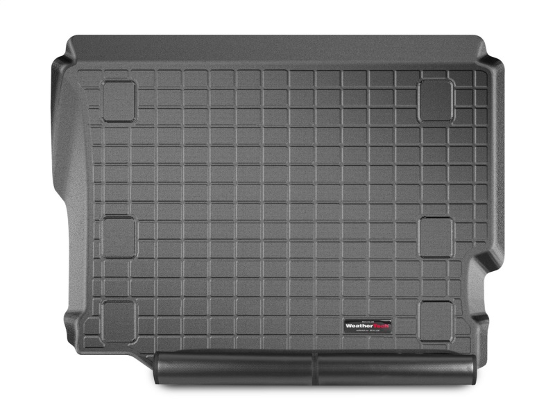 Jeep Wrangler Unlimited Cargo Liner w/Bumper Protector - Behind 2nd Row Seating - WeatherTech - Black - `18-`27