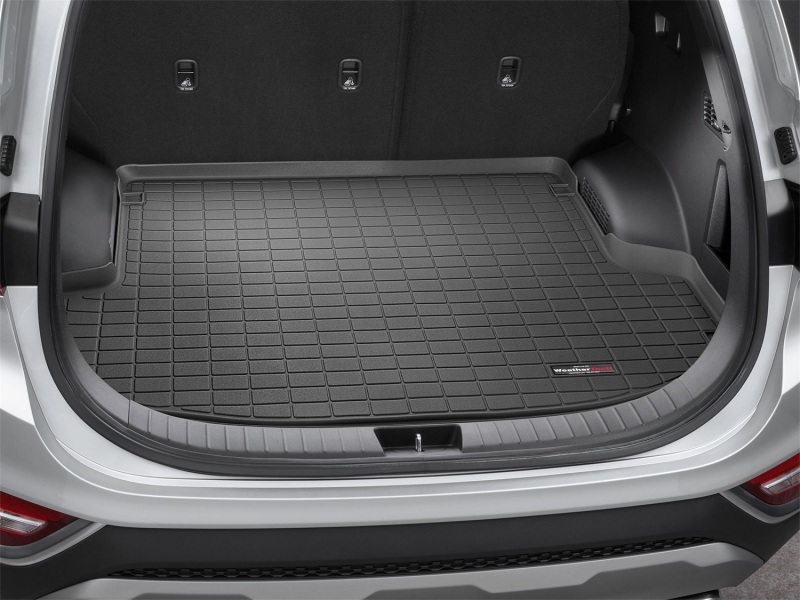 Hyundai Santa Fe Cargo Liner - Behind 2nd Row Seating - WeatherTech - Black - `19-`27