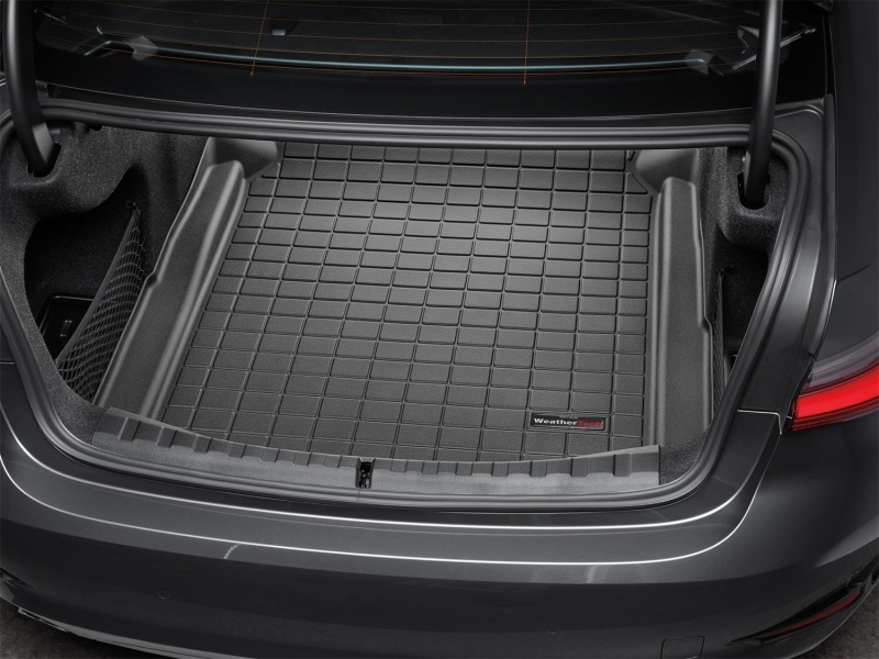 BMW 3 Series Cargo Liner - WeatherTech - Raised Lip, Textured Finish - Black - `19-`27