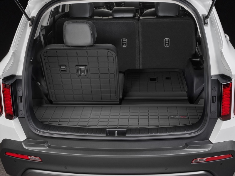 Kia Sorento Cargo Liner - Behind 3rd Row Seating - WeatherTech - Black - `21-`27