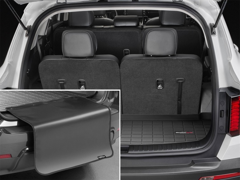 Kia Sorento Cargo Liner with Bumper Protector - WeatherTech - Black - `21-`27