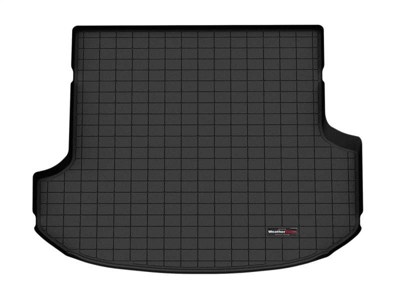 Genesis GV80 Cargo Liner - WeatherTech - Raised Lip, Textured Finish - Black - `21-`27