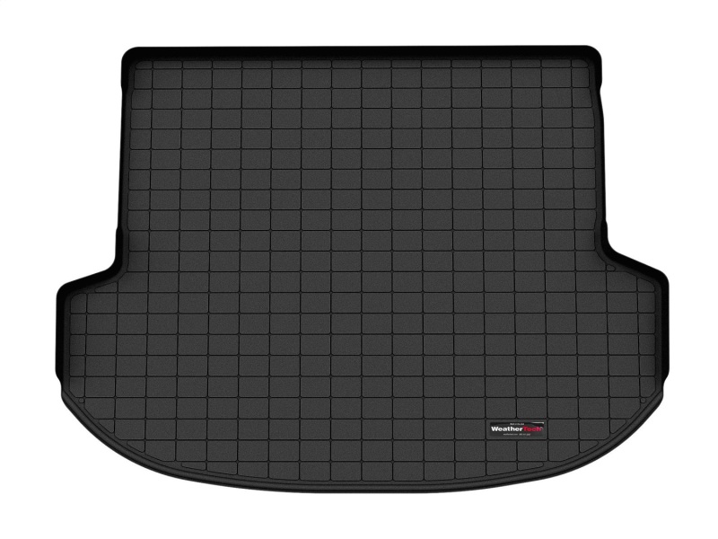 Hyundai Santa Fe Cargo Liner - WeatherTech - Raised Lip - Black - `21-`27