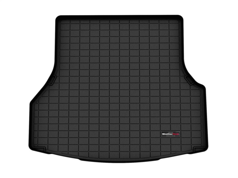 Genesis G80 Cargo Liner - WeatherTech - Raised Lip, Textured Finish - Black - `21-`27