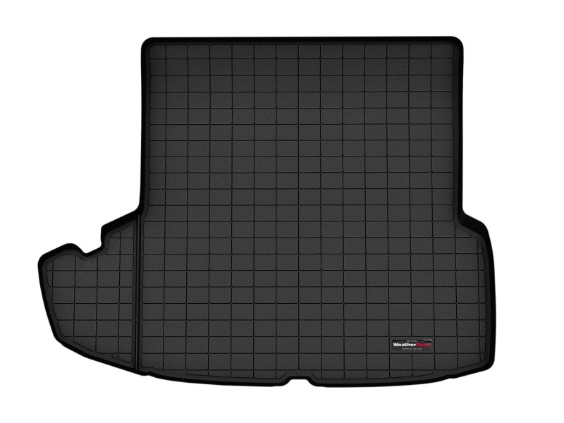 Tesla Model S Cargo Liner - Trunk - WeatherTech - Raised Lip, Textured Finish - Black - `21-`27