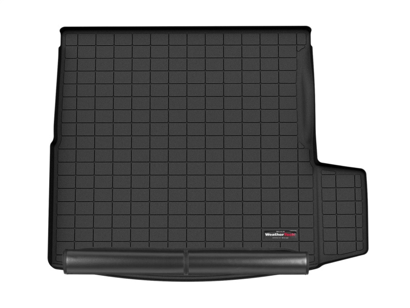BMW 3 Series Cargo Liner - Cargo Area - WeatherTech - with Bumper Protector (for Upper Flat Cargo Floor) - Black - `21-`27